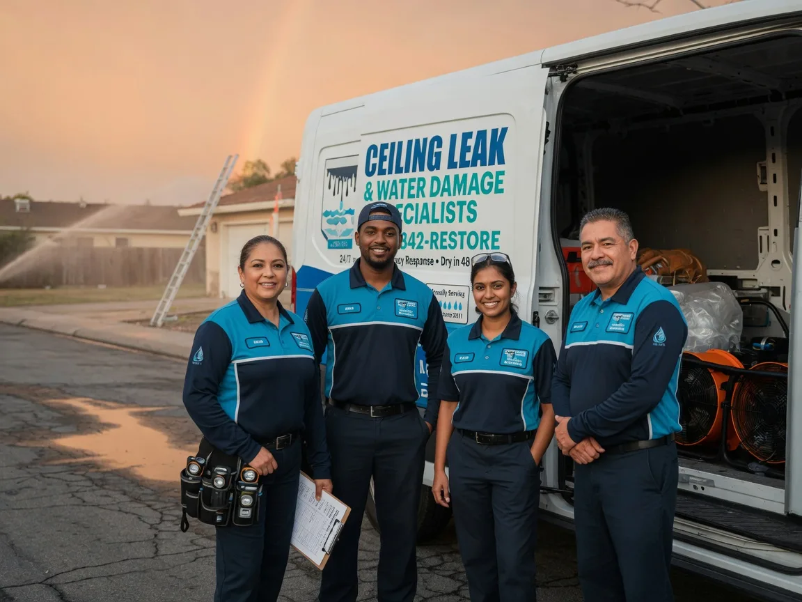 Ceiling Leak Cleanup company in Simms, TX